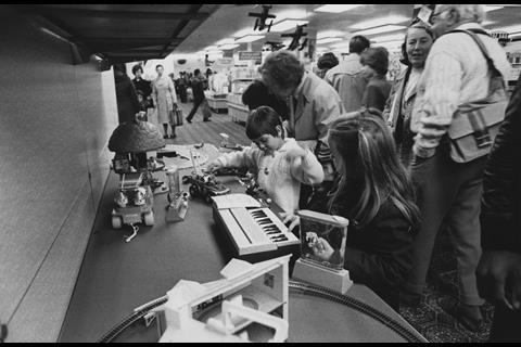 BHS Kensington on opening day in 1978